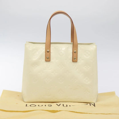 Louis Vuitton Monogram Vernis Reade Pm Hand Bag Perle M91336