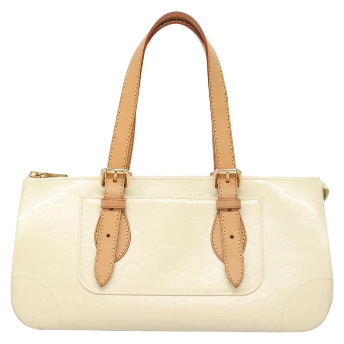 Louis Vuitton Monogram Vernis Rosewood Avenue Hand Bag Perle M93508