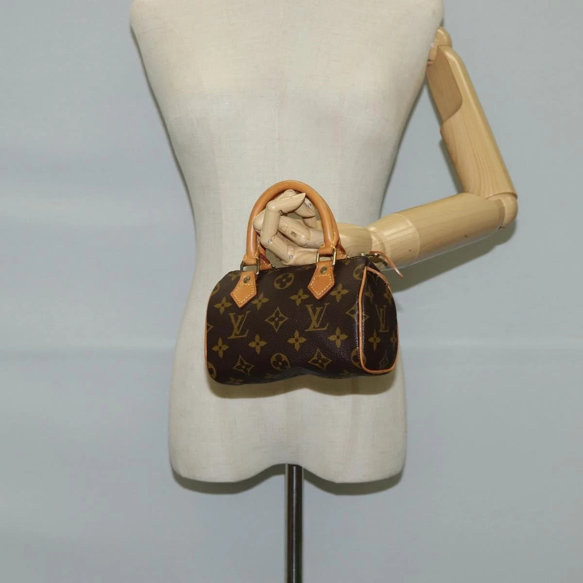 Louis Vuitton Monogram Mini Speedy Hand Bag M41534
