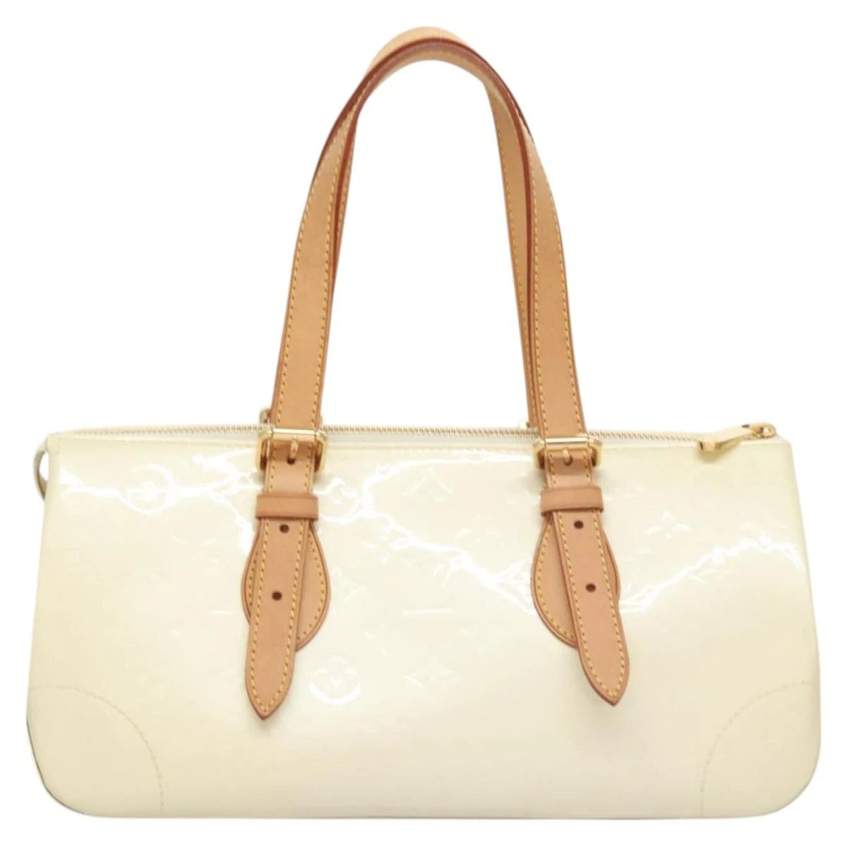 Louis Vuitton Monogram Vernis Rosewood Avenue Hand Bag Perle M93508