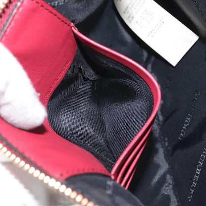 Burberry Nova Check Shoulder Bag Canvas Gold Beige