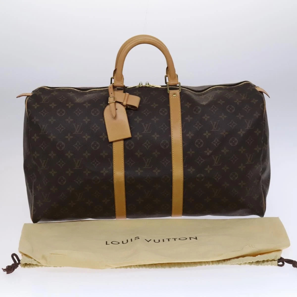 Louis Vuitton Monogram Keepall 50 Boston Bag M41426