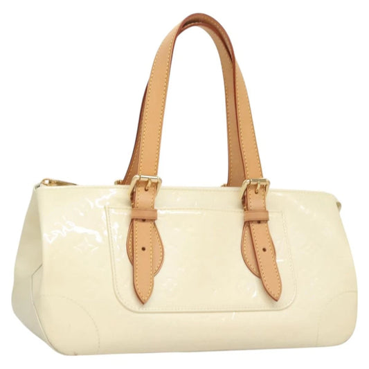 Louis Vuitton Monogram Vernis Rosewood Avenue Hand Bag Perle M93508